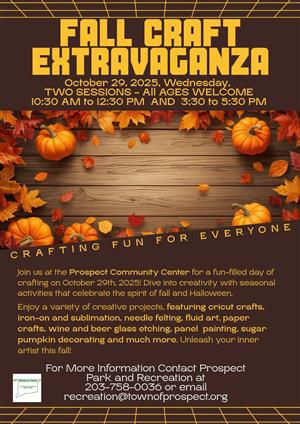 Fall Craft Extravaganza